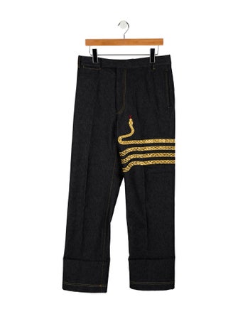 Thom Browne Lunar New Year Bootcut Jeans