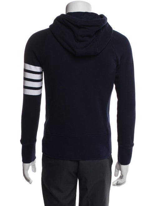 Thom Browne 4-Bar Striped Hoodie