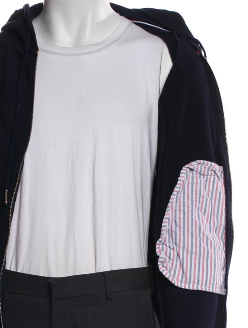 Thom Browne 4-Bar Striped Hoodie
