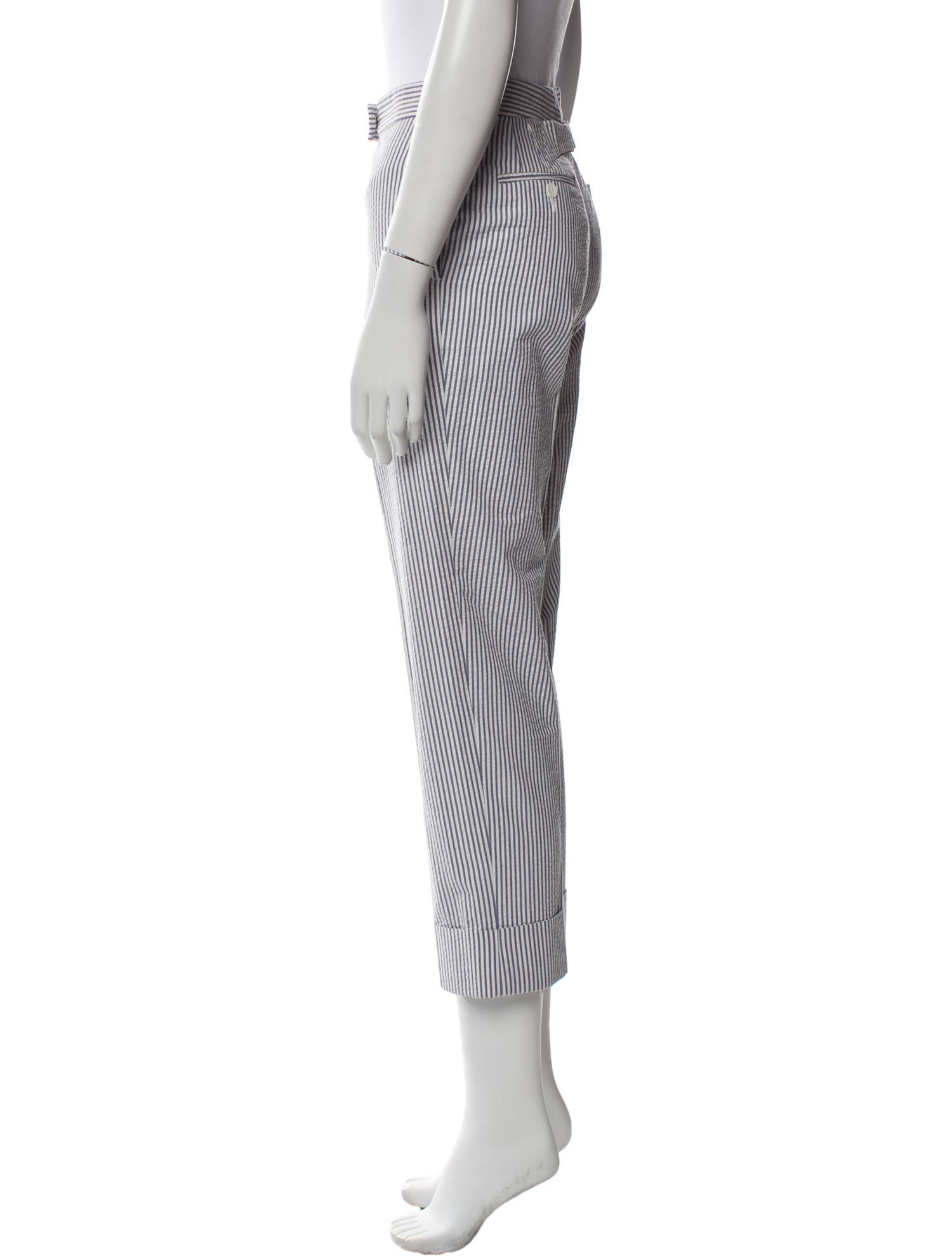 Thom Browne Striped Straight Leg Pants