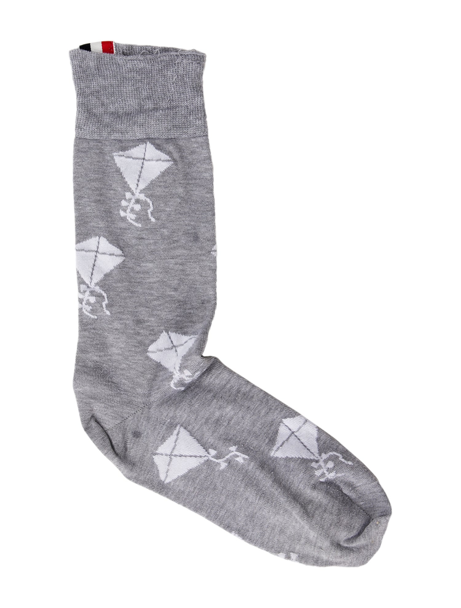 Thom Browne Kite pattern socks