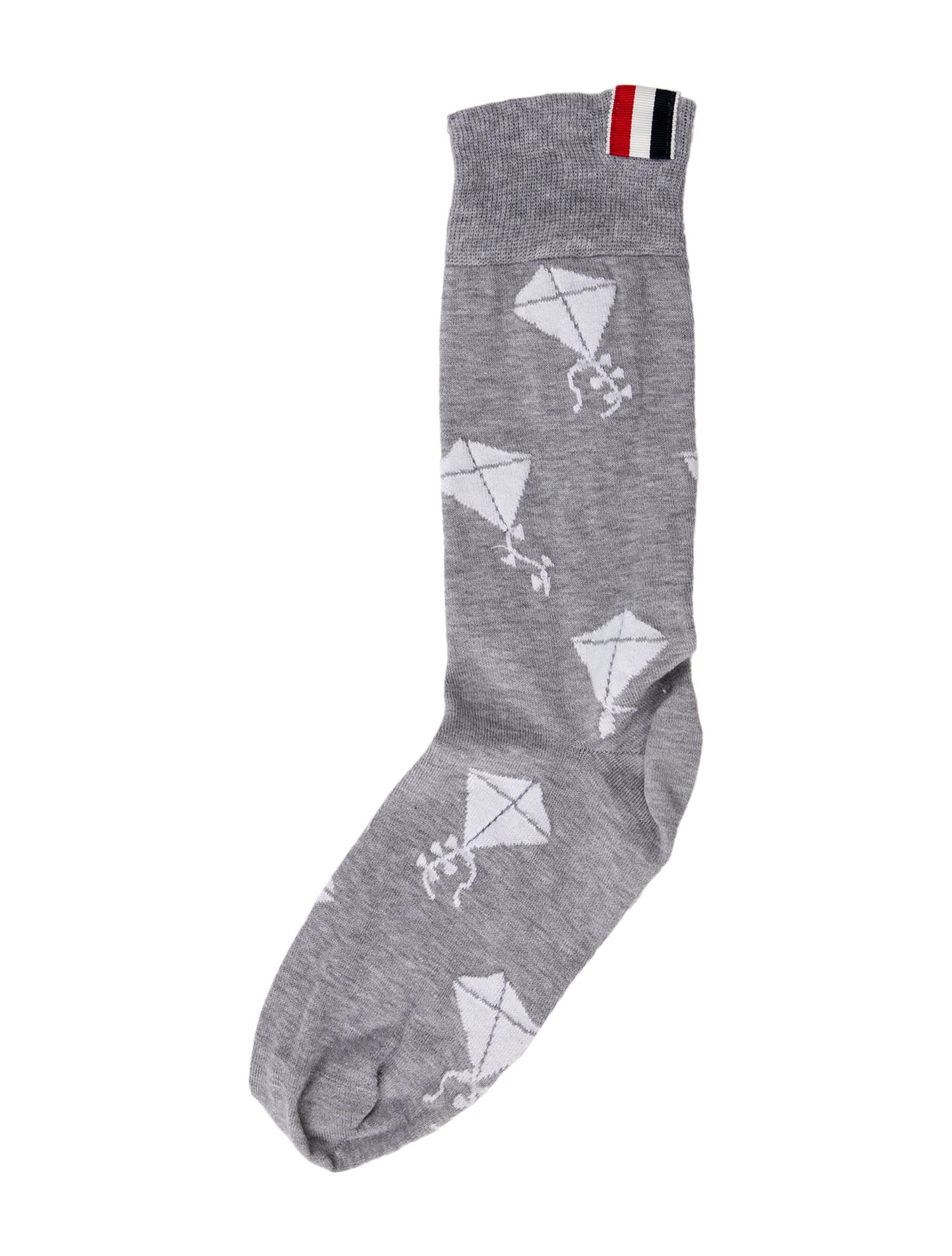 Thom Browne Kite pattern socks