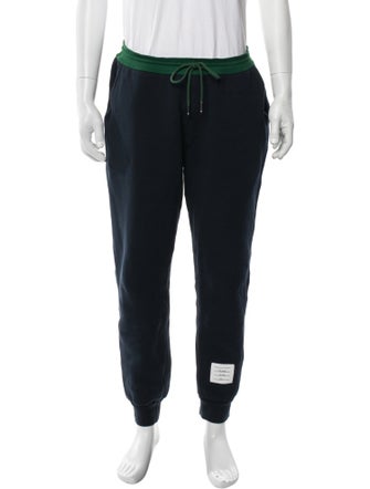 Thom Browne Colorblock Pattern Joggers