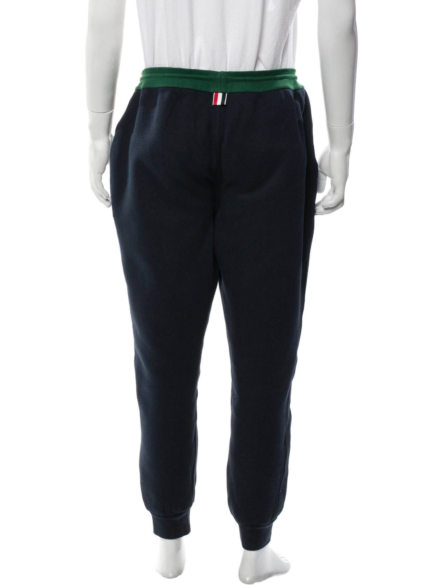 Thom Browne Colorblock Pattern Joggers