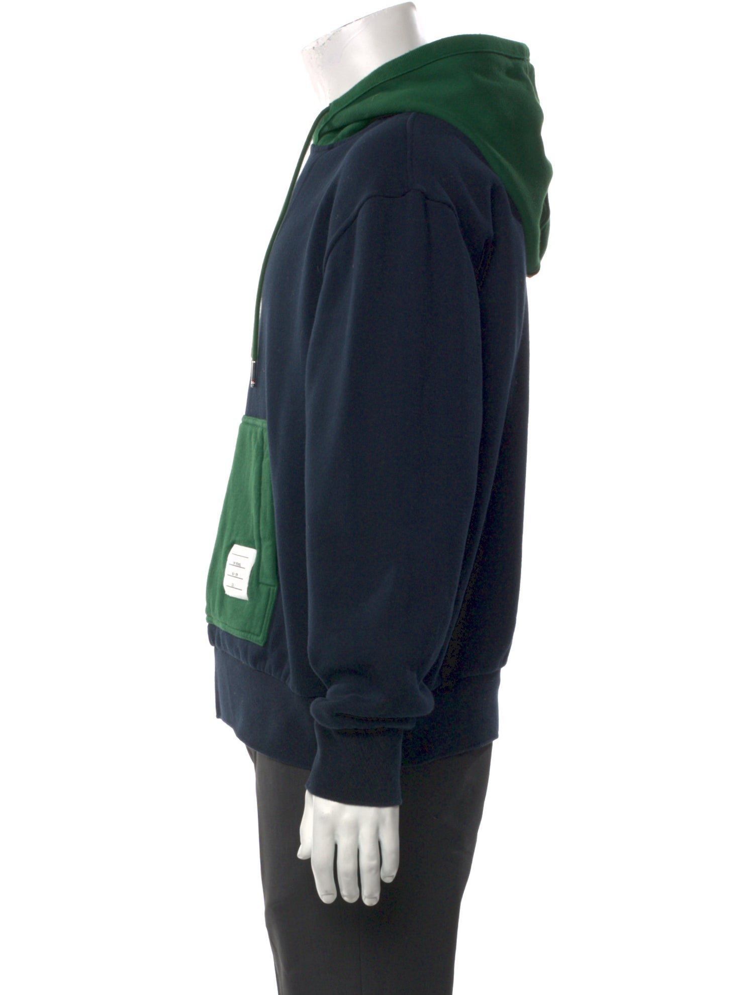 Thom Browne Colorblock Colorblock Pattern Hoodie