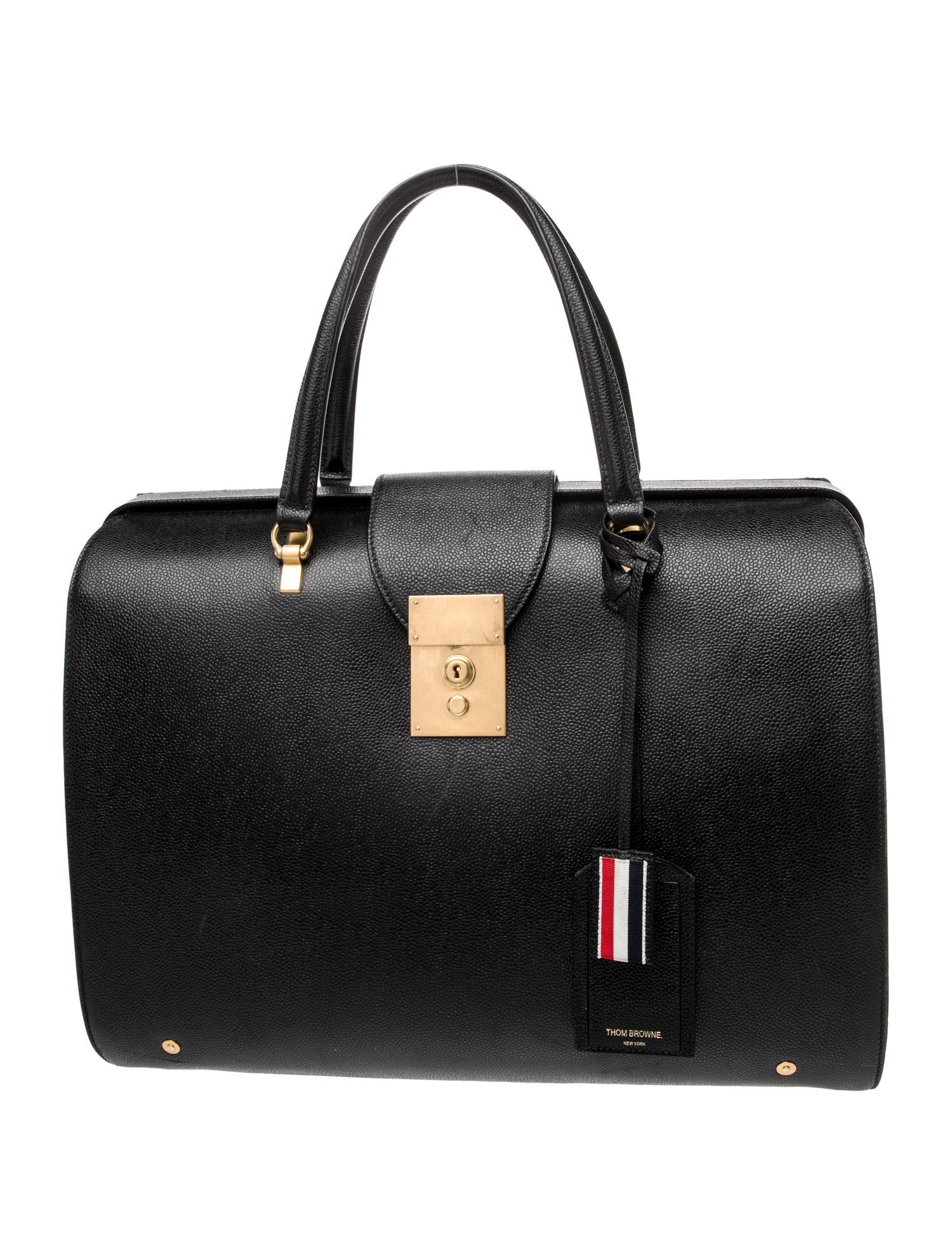 Thom Browne Leather Briefcase