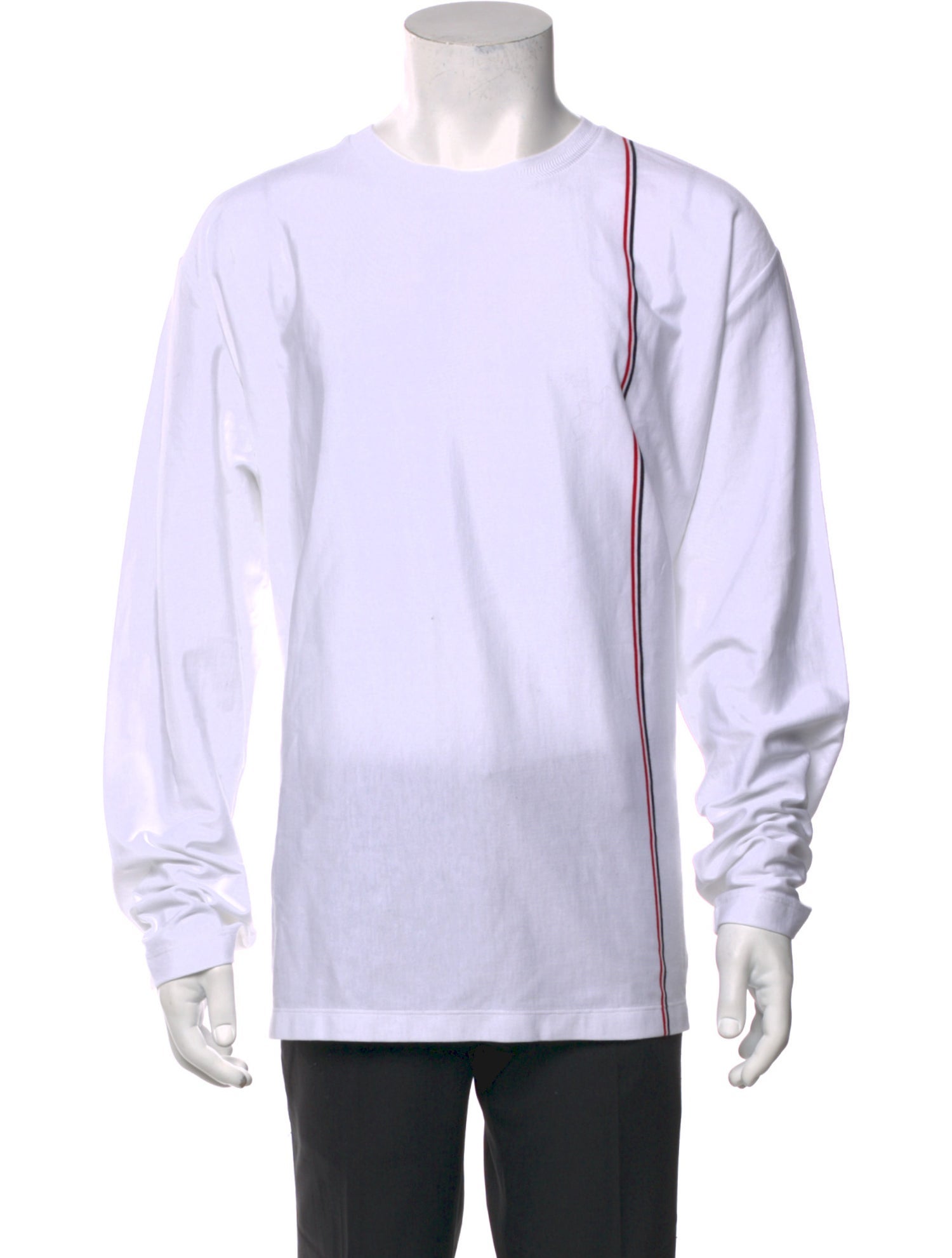 Thom Browne Crew Neck Long Sleeve T-Shirt w/ Tags