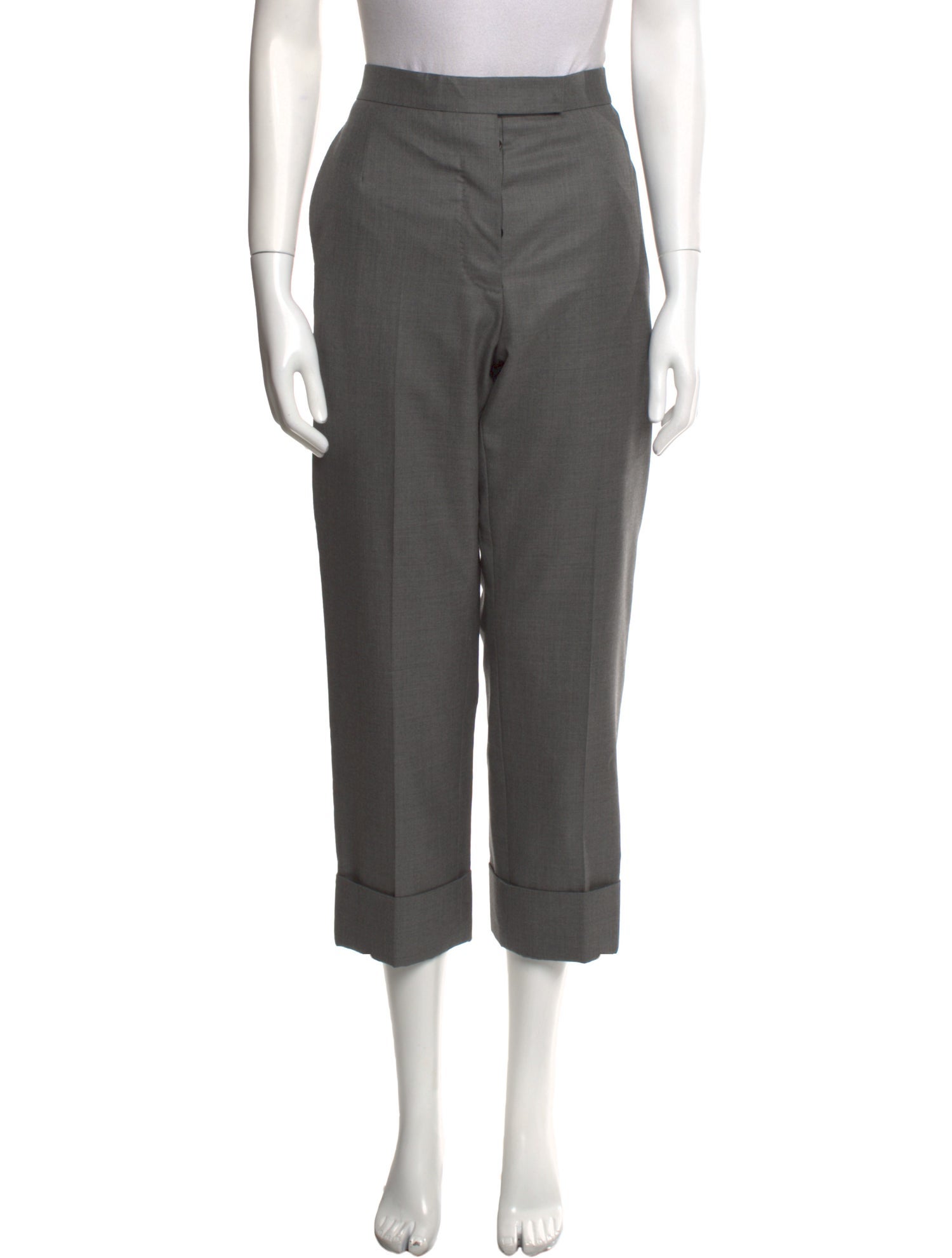 Thom Browne Wool Straight Leg Pants