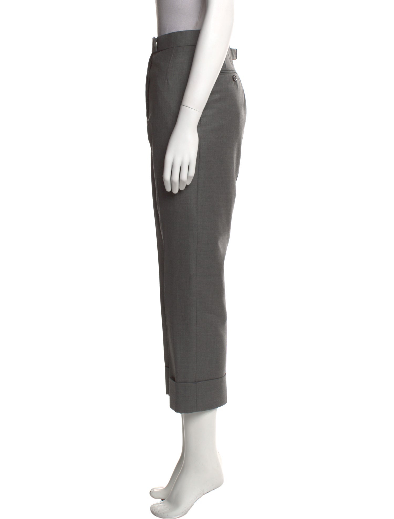 Thom Browne Wool Straight Leg Pants