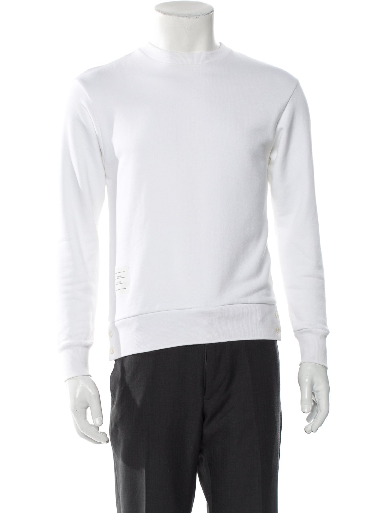 Thom Browne Crew Neck Long Sleeve Sweatshirt
