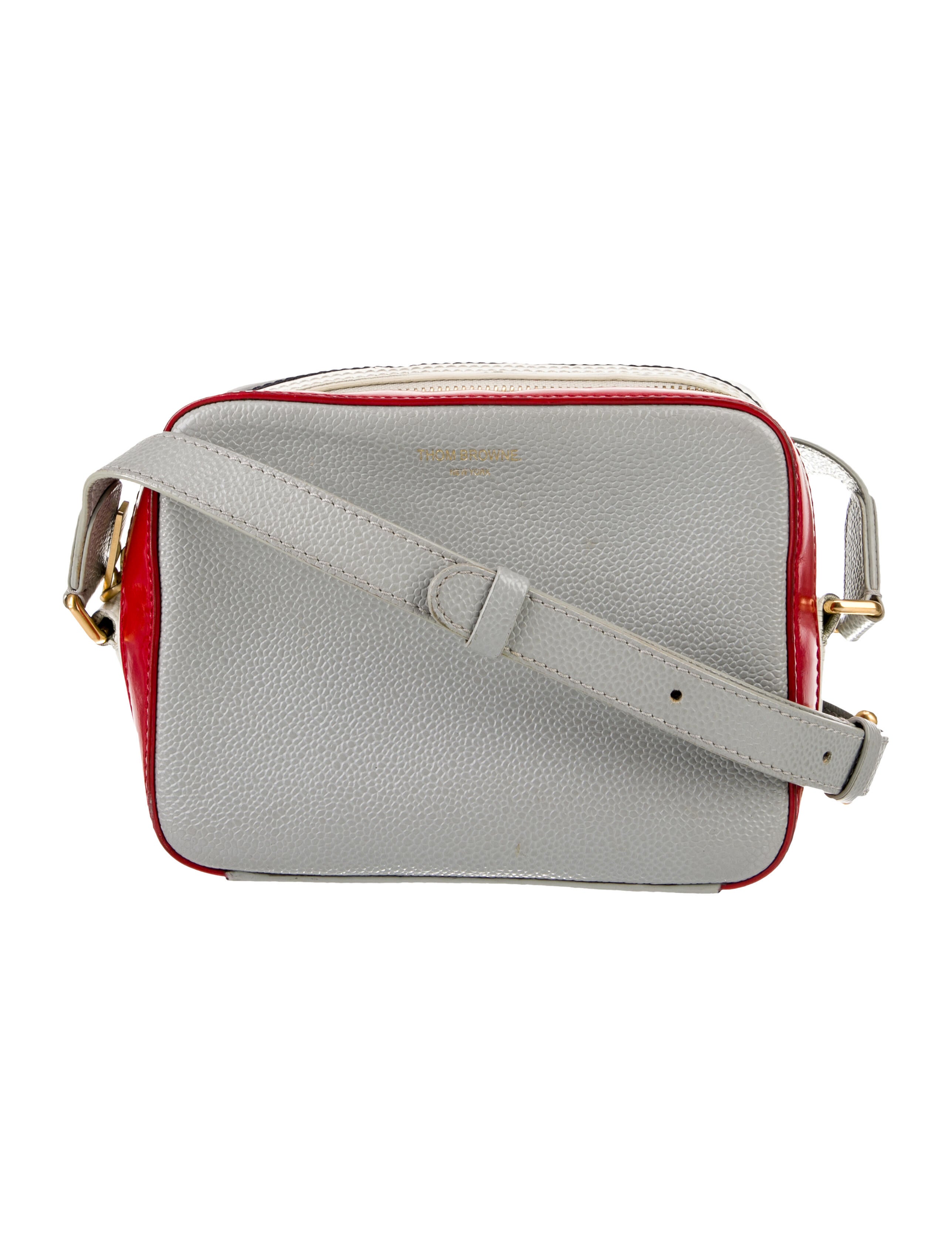 Thom Browne Leather Crossbody Bag