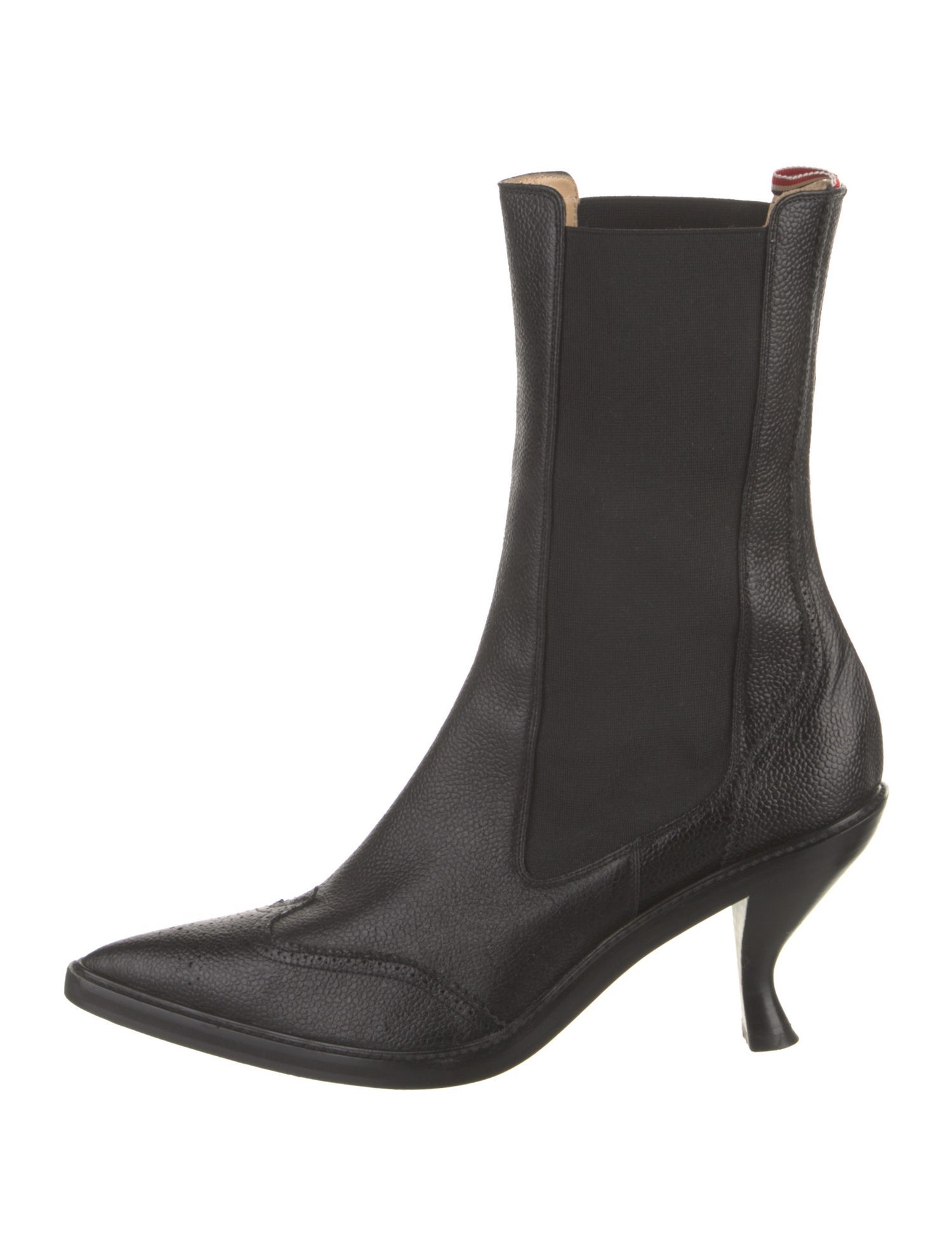 Thom Browne Leather Chelsea Boots
