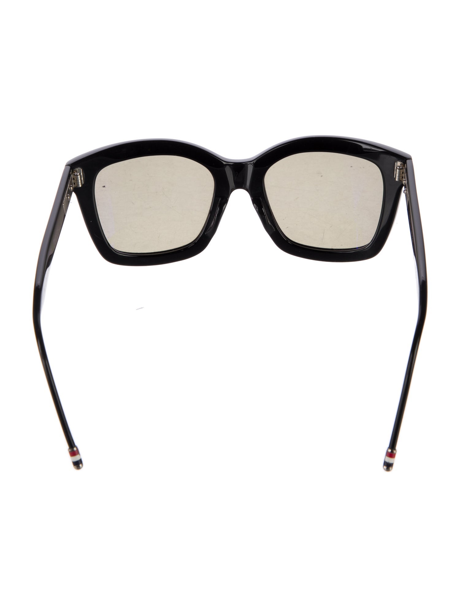 Thom Browne Oversize Mirrored Sunglasses