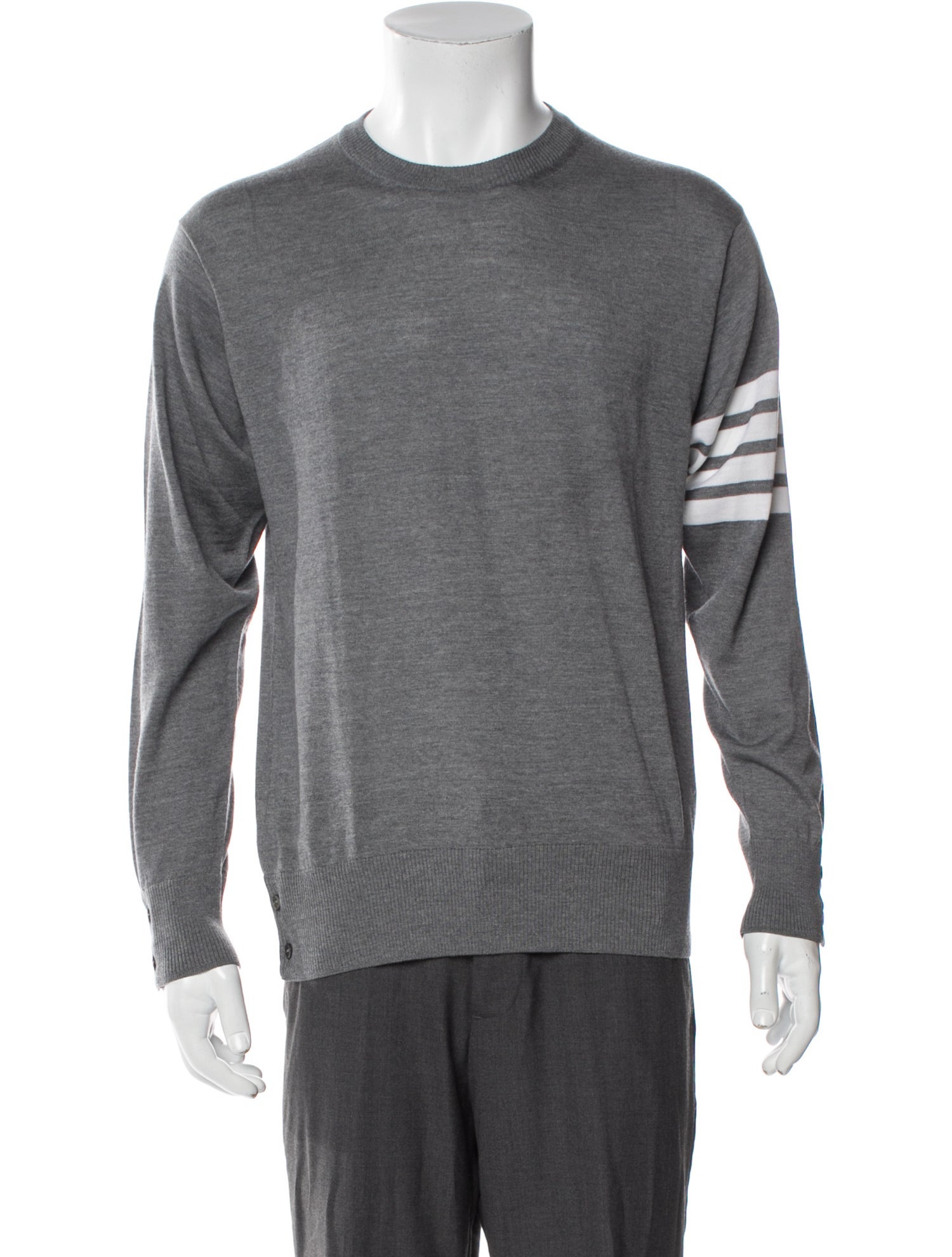 Thom Browne 4-Bar Pullover Merino Wool Pullover w/ Tags