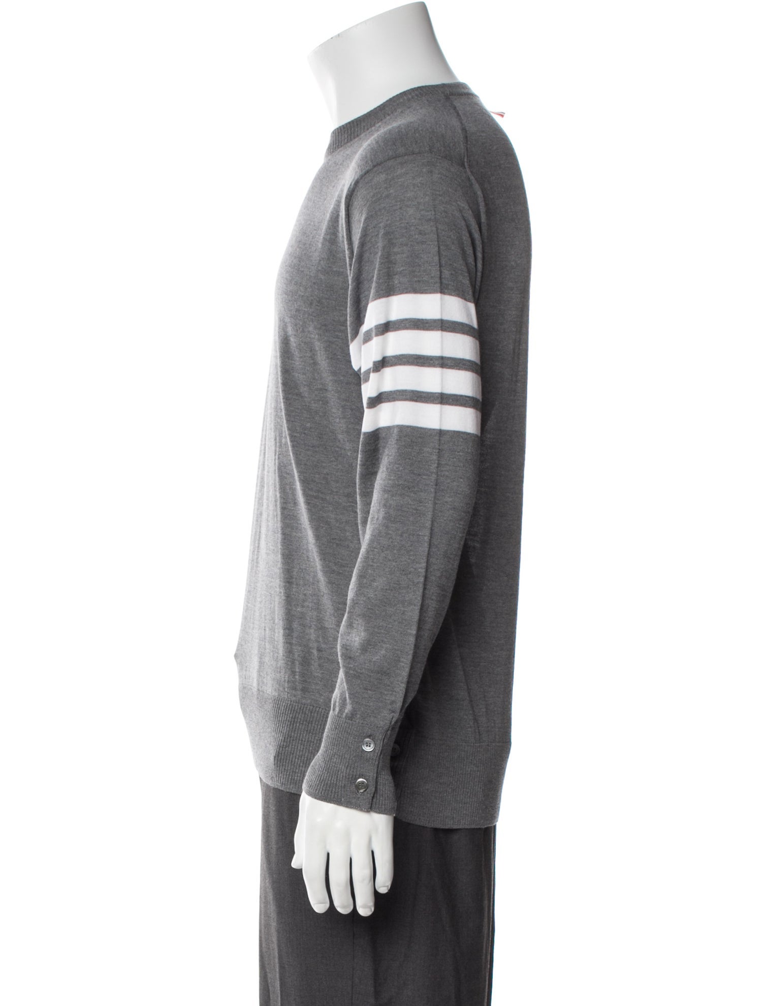 Thom Browne 4-Bar Pullover Merino Wool Pullover w/ Tags