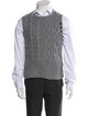 Thom Browne Cashmere Patterned Sweater Vest