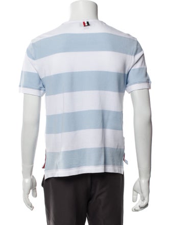Thom Browne Stripe Pocket Striped T-Shirt