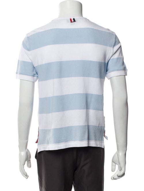 Thom Browne Stripe Pocket Striped T-Shirt
