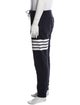 Thom Browne 4-Bar Striped Lounge Bottoms