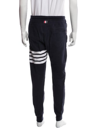 Thom Browne 4-Bar Striped Lounge Bottoms
