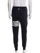 Thom Browne 4-Bar Striped Lounge Bottoms