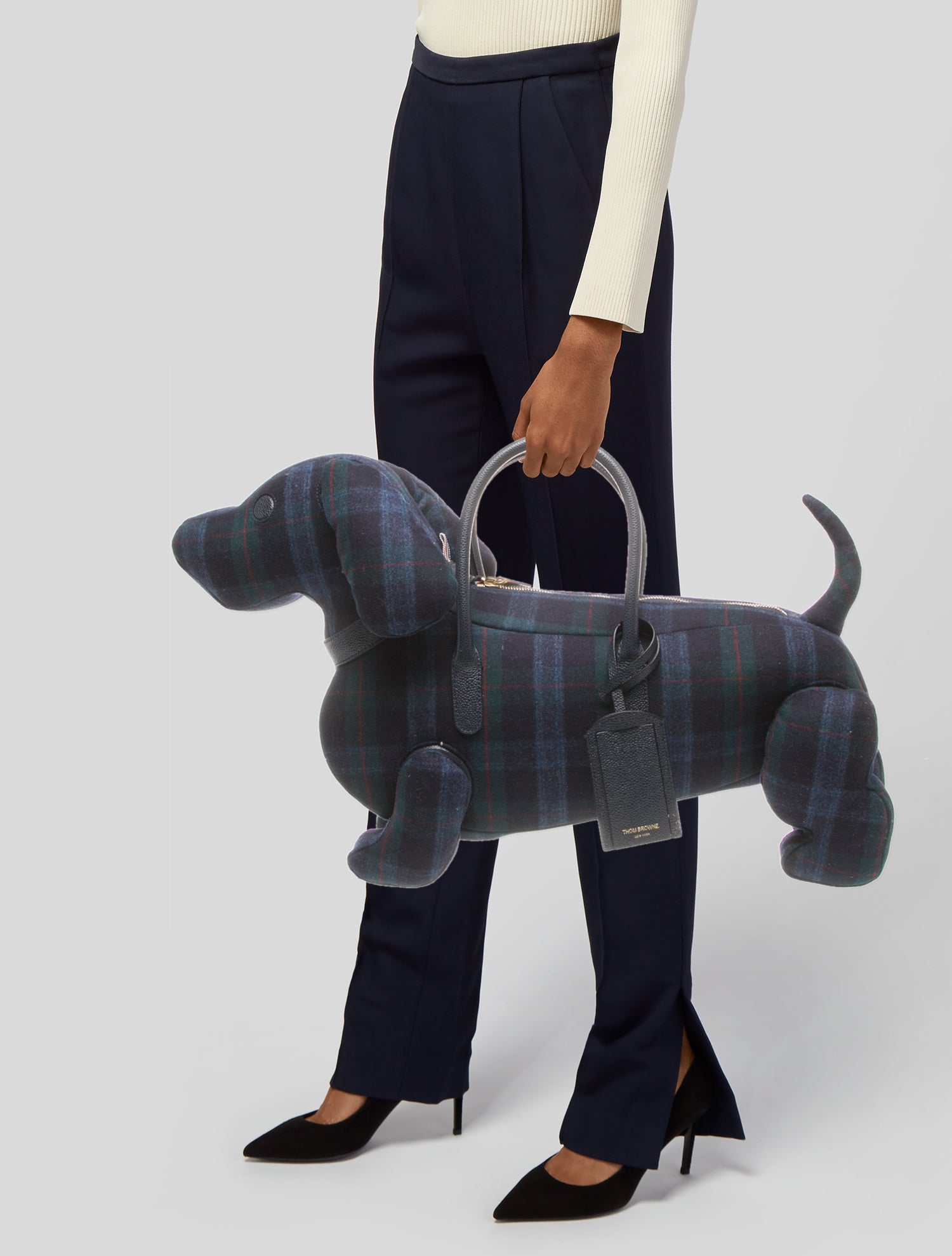 Thom Browne Top Handle Bag