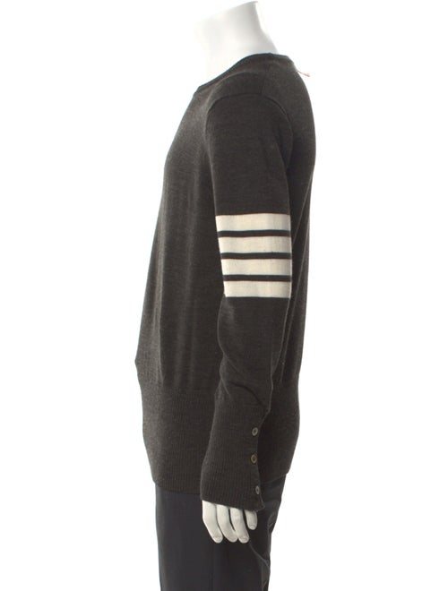 Thom Browne 4-Bar Striped Pullover