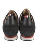 Thom Browne Suede Printed Athletic Sneakers
