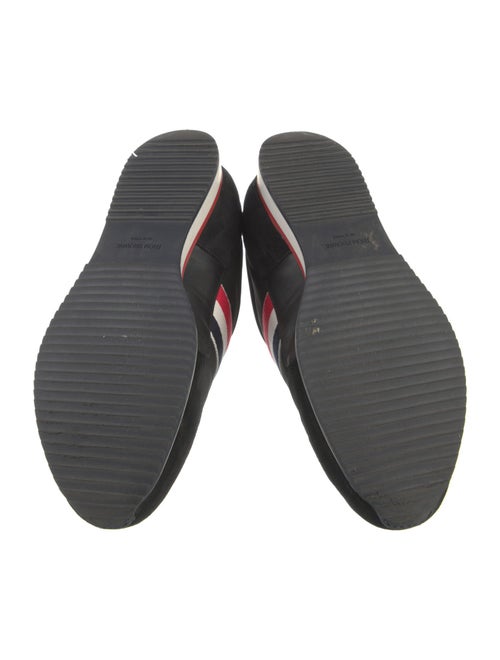 Thom Browne Suede Printed Athletic Sneakers