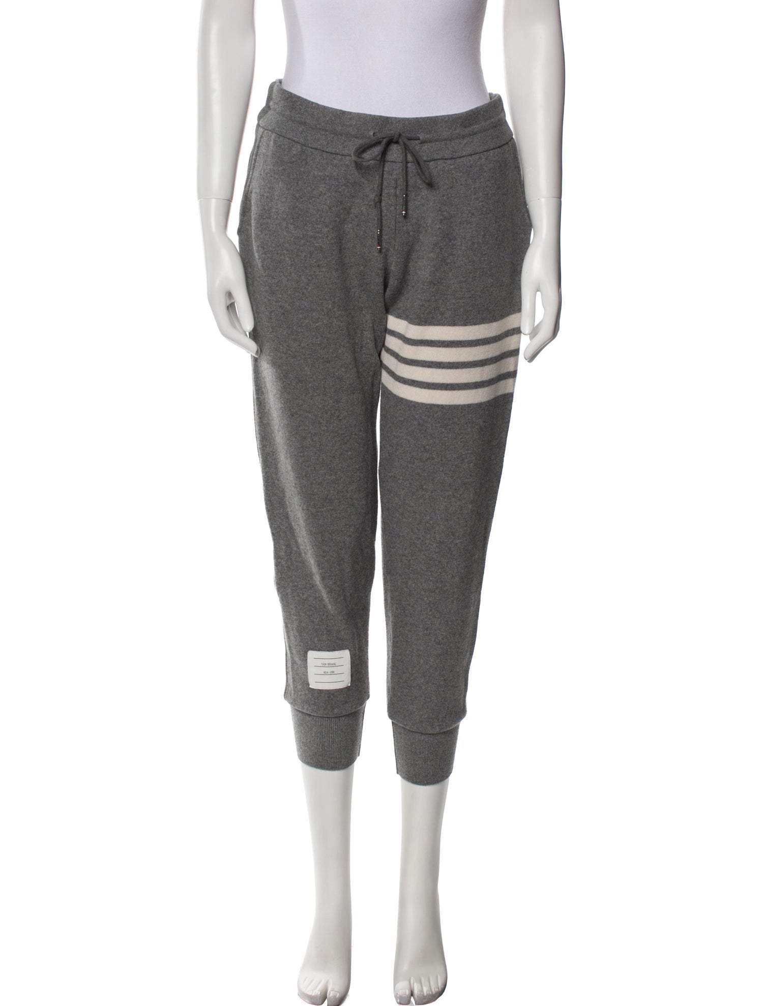 Thom Browne 4-Bar Cashmere Sweatpants
