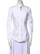 Thom Browne Long Sleeve Button-Up Top