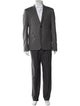 Thom Browne Wool Grosgrain Trim Suit