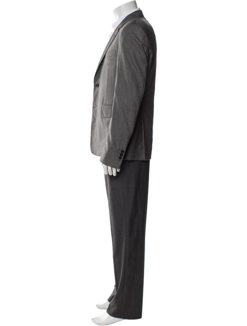Thom Browne Wool Grosgrain Trim Suit