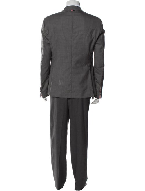 Thom Browne Wool Grosgrain Trim Suit