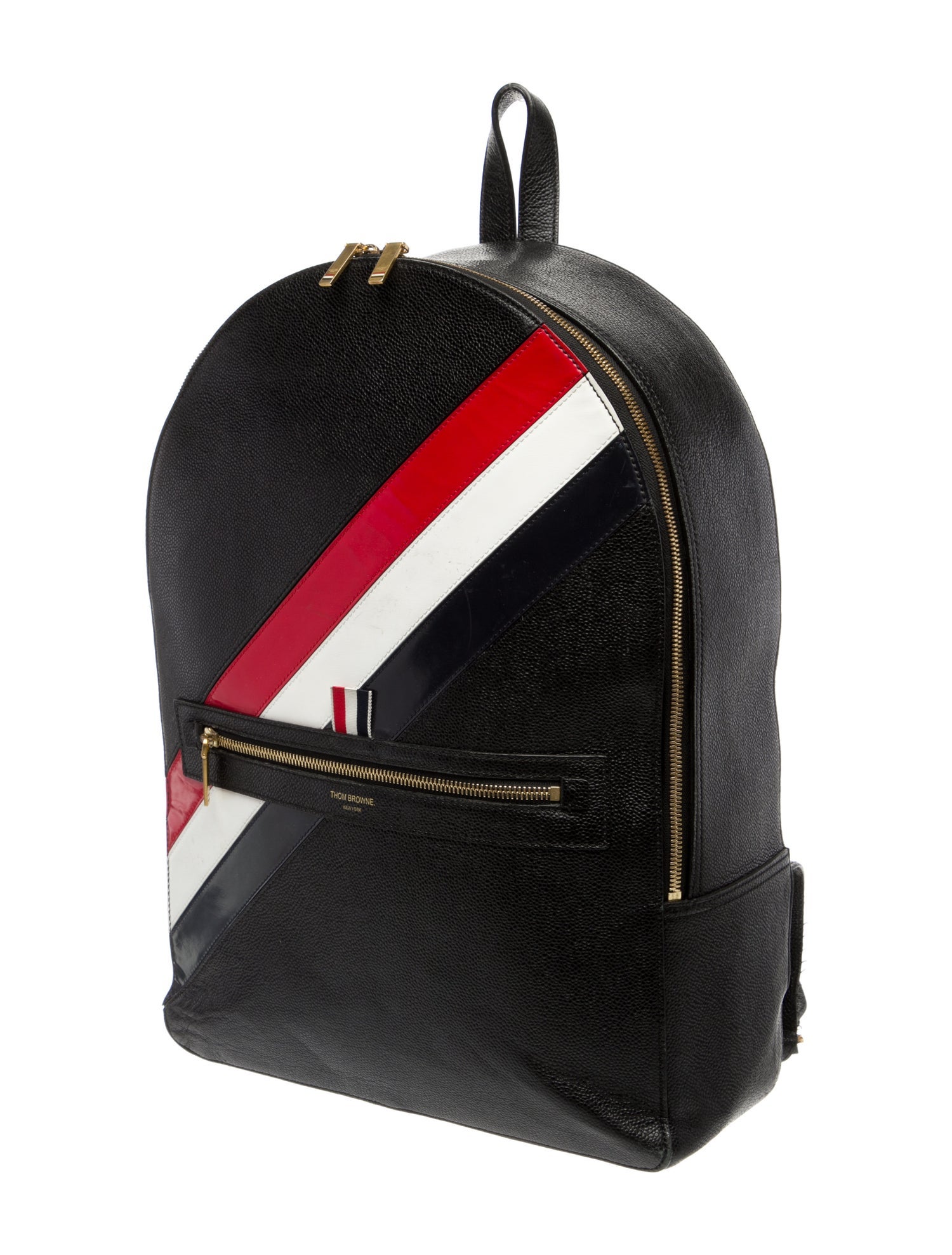 Thom Browne Leather Backpack