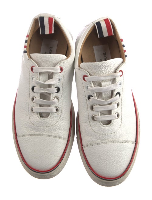 Thom Browne Leather Printed Sneakers