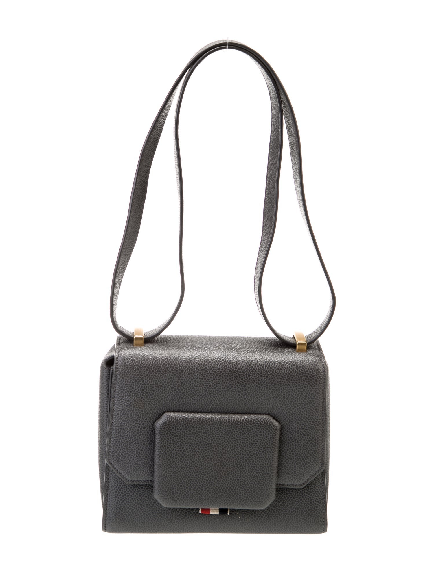 Thom Browne Leather Crossbody Bag