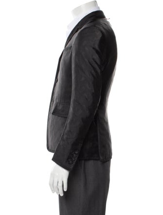 Thom Browne Silk Printed Blazer