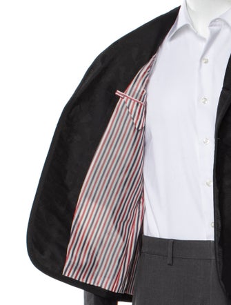 Thom Browne Silk Printed Blazer