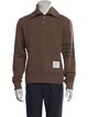 Thom Browne 4-Bar Virgin Wool Polo Sweater