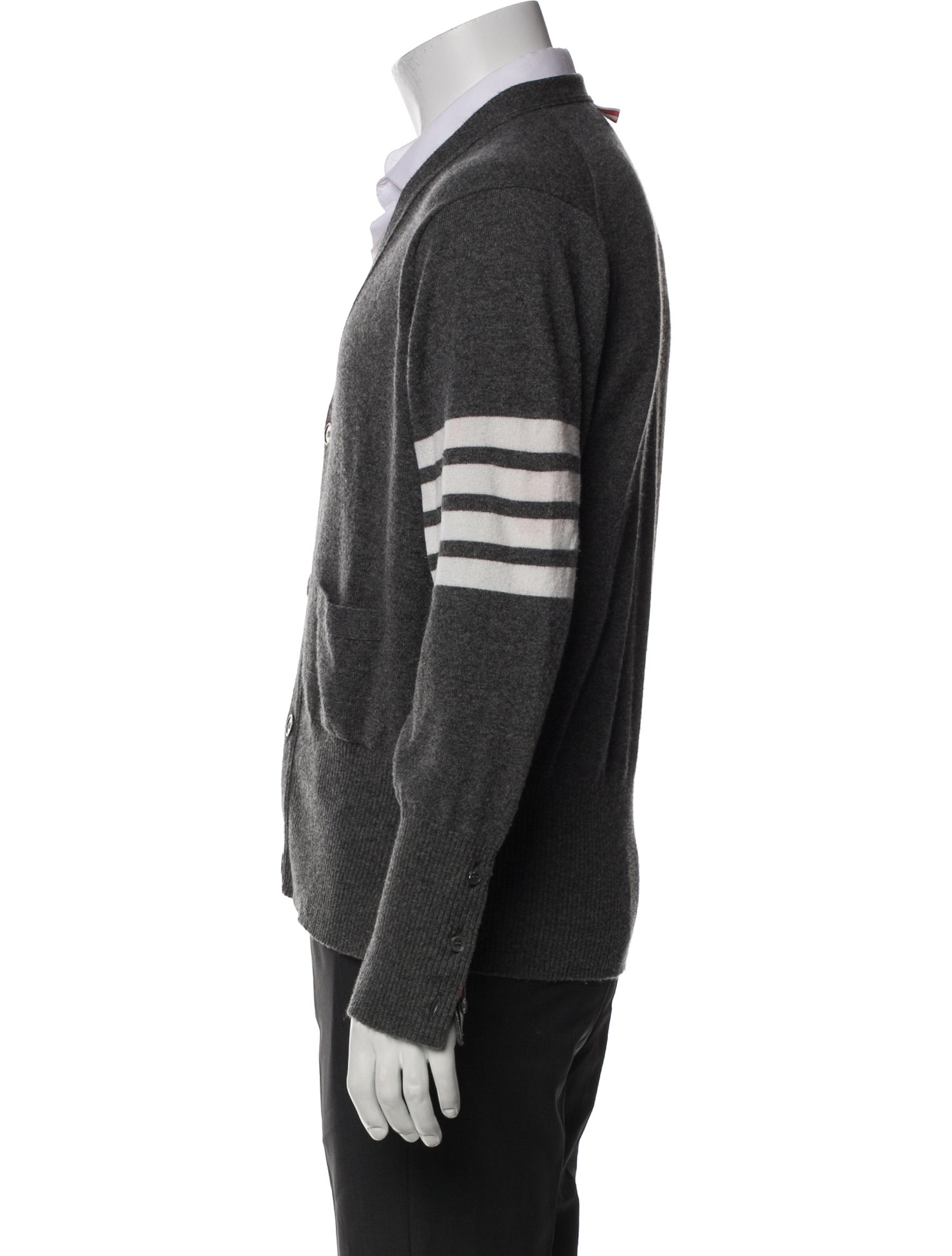 Thom Browne Cashmere V-Neck Cardigan