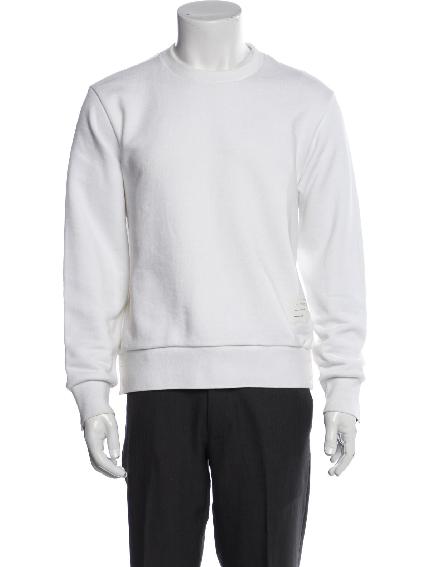 Thom Browne Mock Neck Long Sleeve Pullover