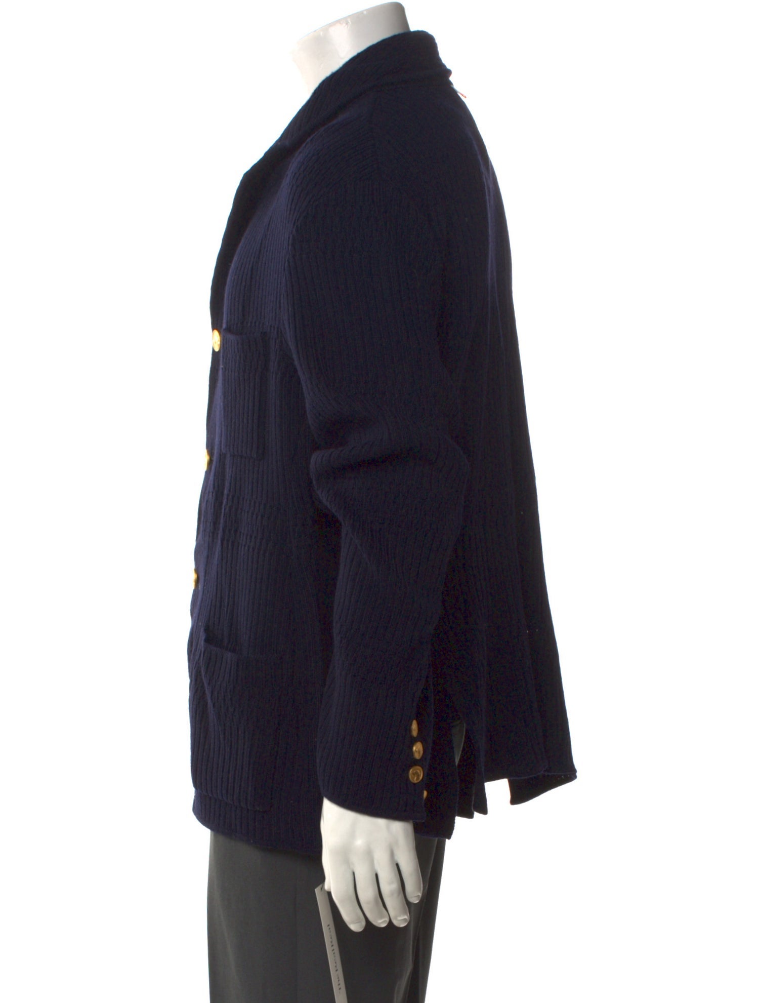 Thom Browne Wool V-Neck Cardigan w/ Tags