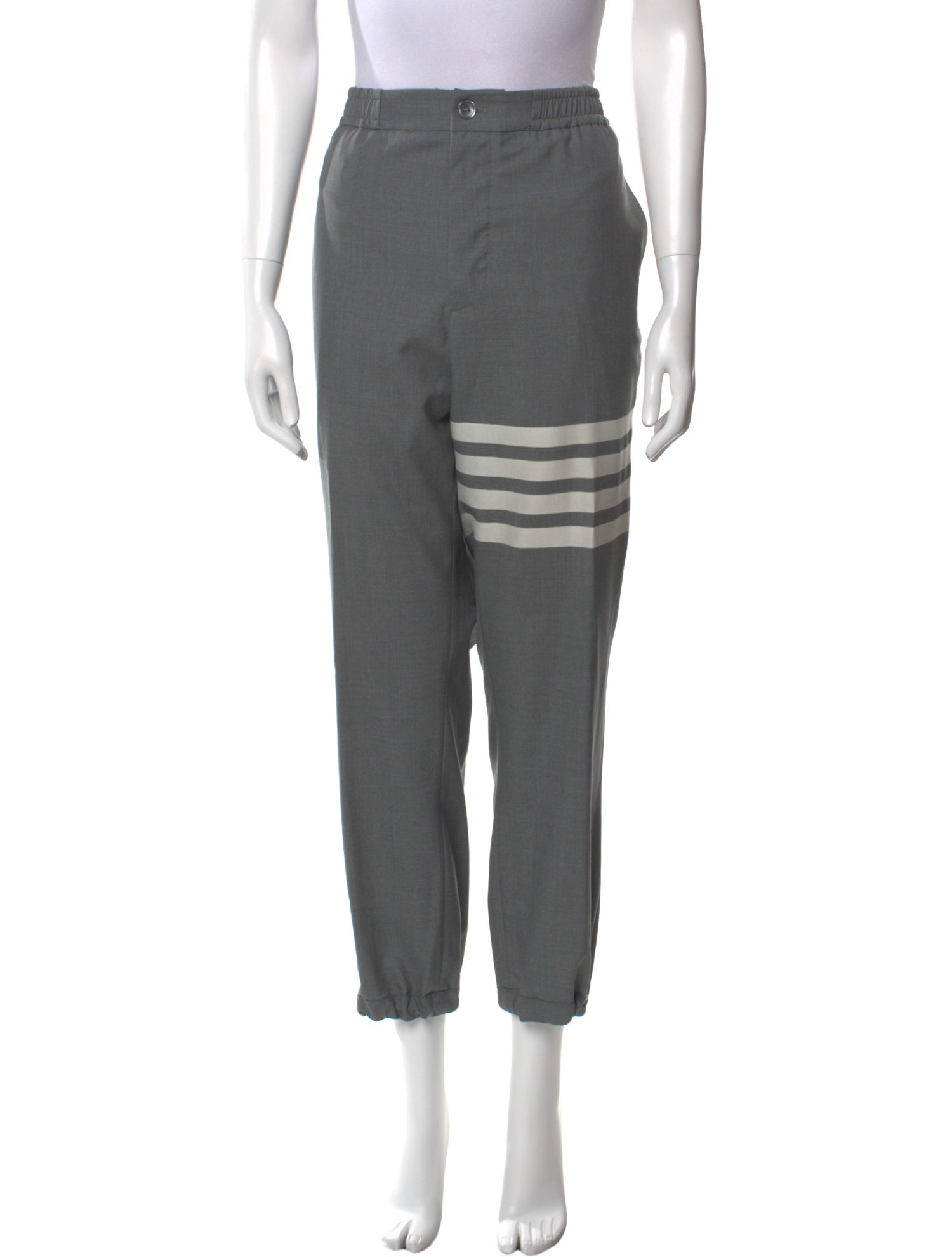 Thom Browne 4-Bar Straight Leg Pants