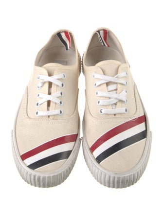Thom Browne Canvas Printed Sneakers