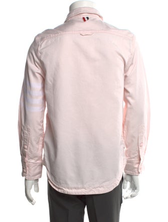Thom Browne 4-Bar Overshirt Jacket