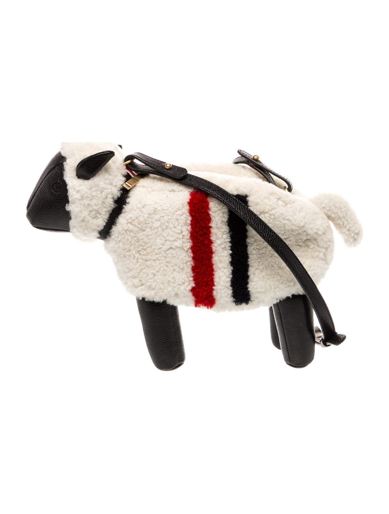 Thom Browne Shearling Minaudière