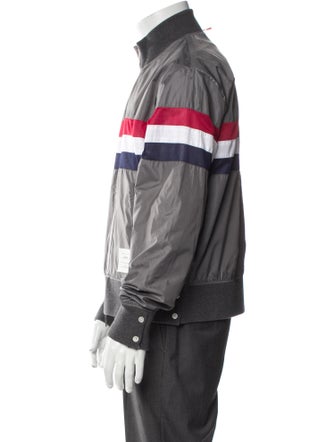 Thom Browne x Colette Colorblock Pattern Windbreaker