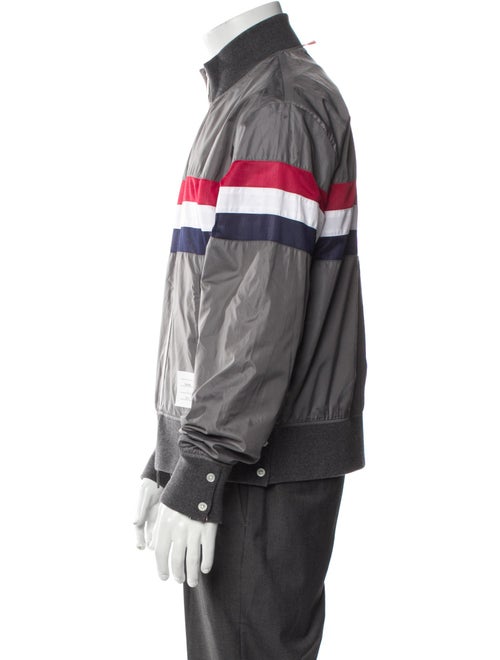 Thom Browne x Colette Colorblock Pattern Windbreaker