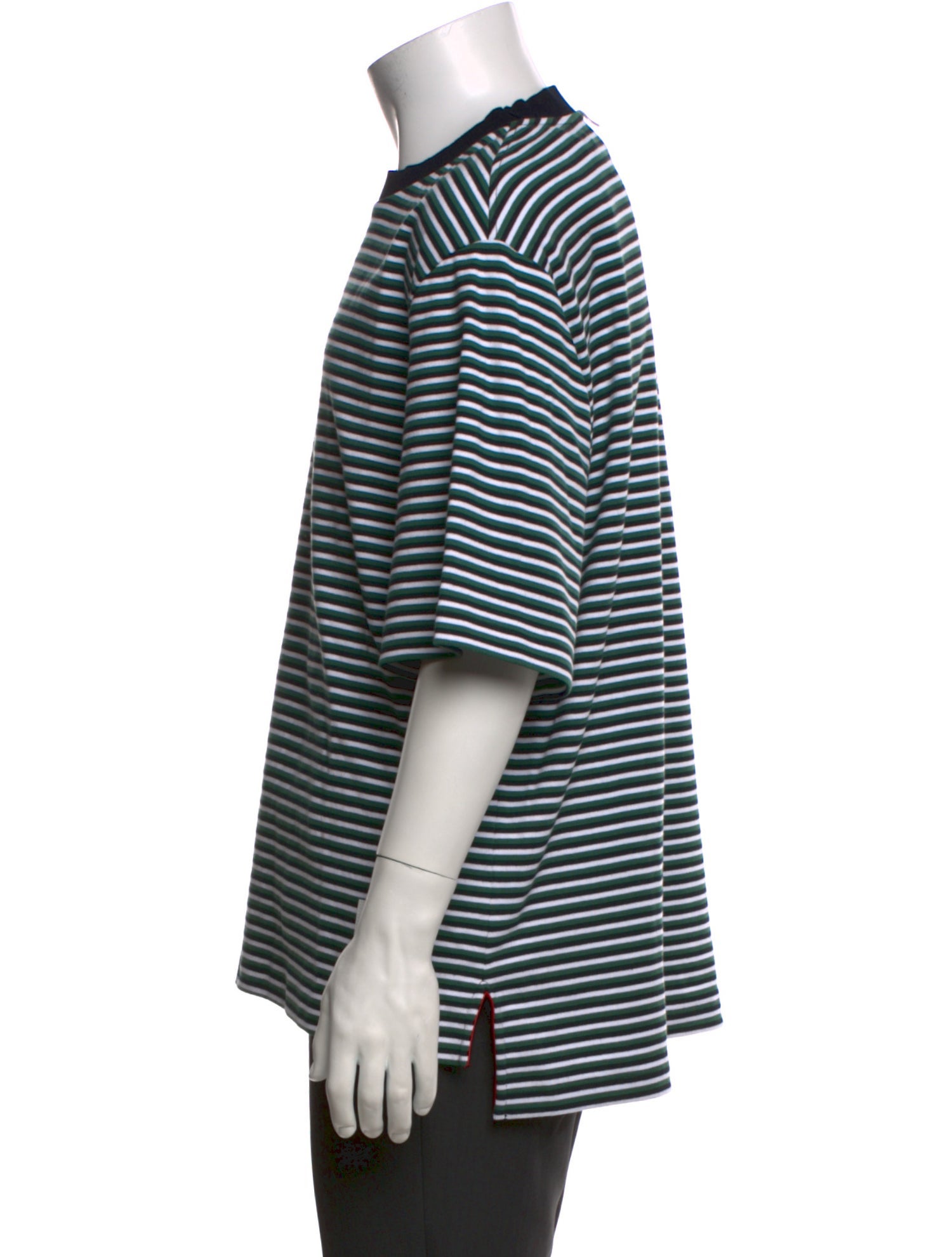Thom Browne Striped Crew Neck T-Shirt w/ Tags